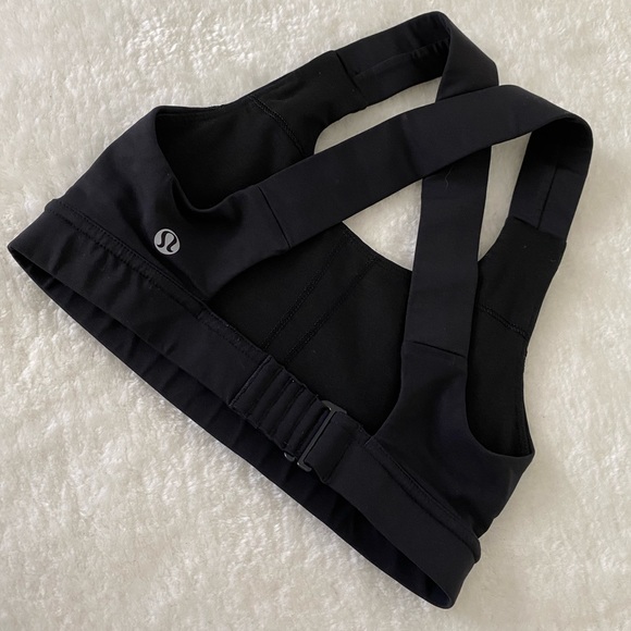 Lululemon Black Sports Bra - Picture 3 of 7